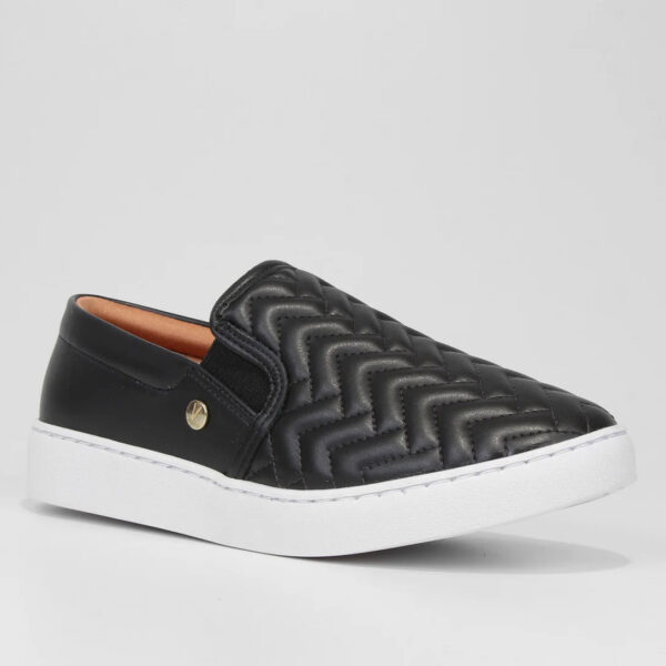 Slip On Vizzano Matelassê Feminino – Preto - Imagem 2