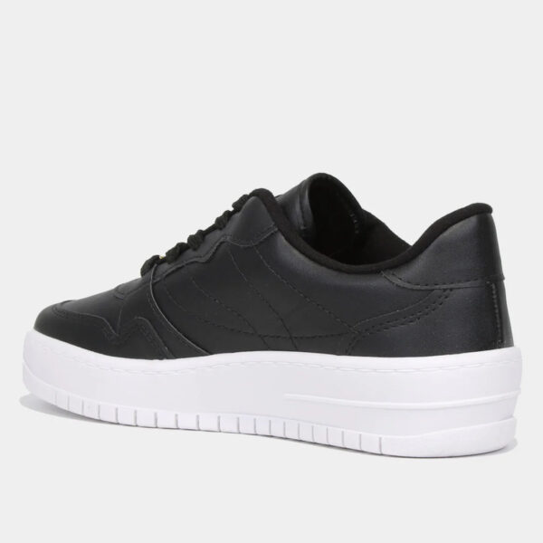 Tênis Vizzano Casual Feminino – Preto + Branco - Imagem 3
