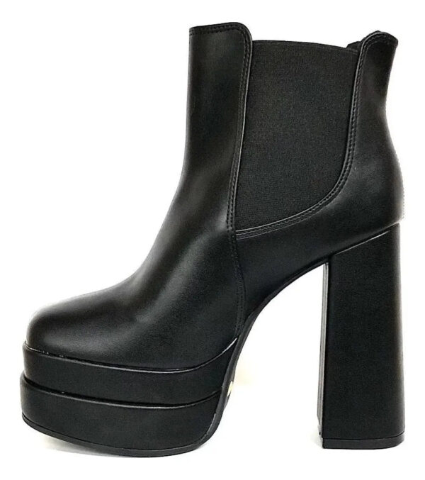 Bota Vizzano Meia Pata Double Salto Grosso Cano Curto - Imagem 2