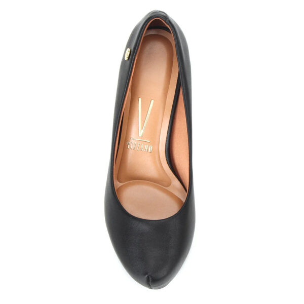 Scarpin Vizzano Meia Pata – Preto - Imagem 4
