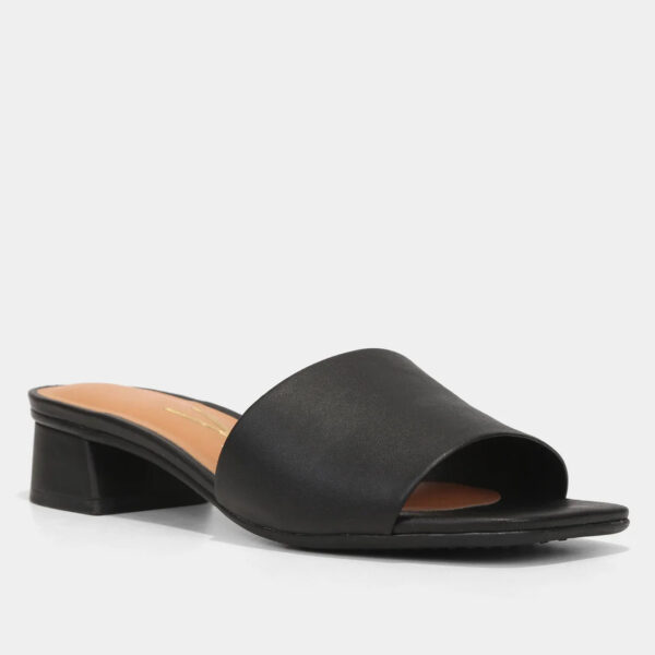 Tamanco Vizzano Salto Baixo Feminino – Preto - Imagem 2