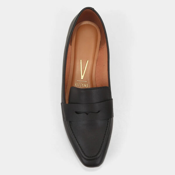 Mocassim Vizzano Bico Fino Feminino – Preto - Imagem 4