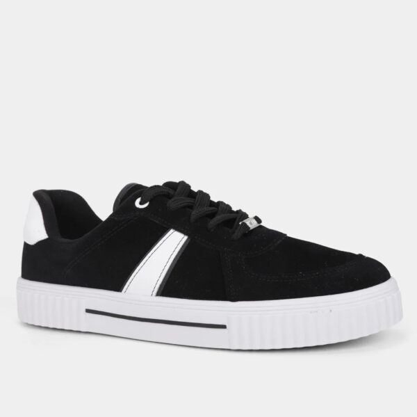 Tênis Vizzano Casual Feminino – Preto + Branco - Imagem 2