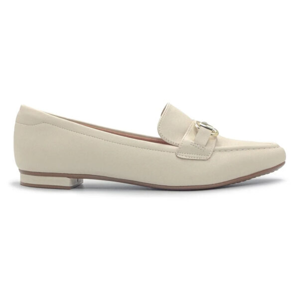 Mocassim Vizzano Feminino Enfeite 1351.106 – Bege