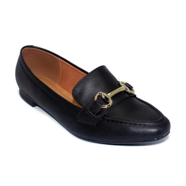 Mocassim Vizzano Feminino Enfeite 1351.106 – Preto - Imagem 2