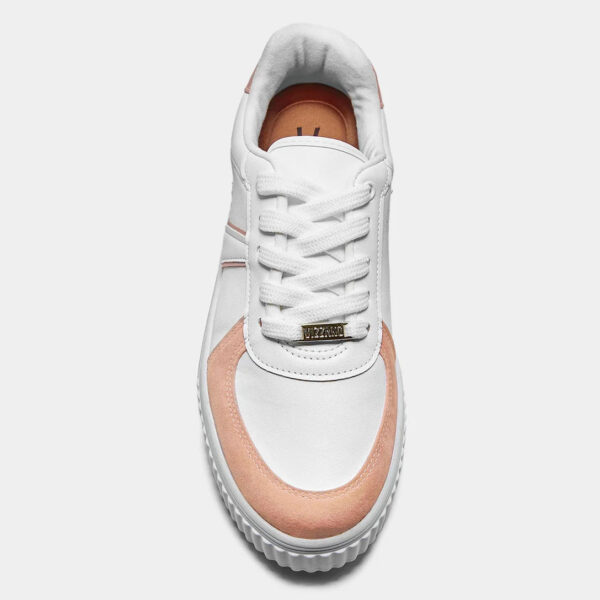 Tênis Vizzano Pelica Camurção Feminino – Branco - Imagem 4