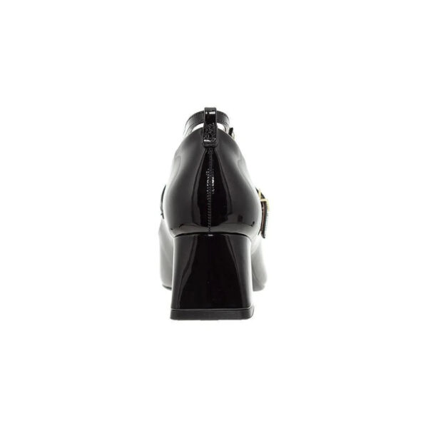 Sapato Vizzano 1423.102 Salto Grosso Mary Jane Boneca Verniz Feminino – Preto - Imagem 3