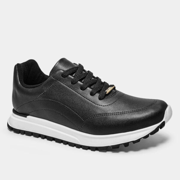 Tênis Vizzano Casual Tratorado Feminino – Preto - Imagem 2