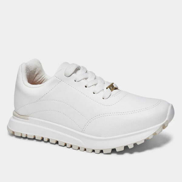 Tênis Vizzano Casual Tratorado Feminino – Branco - Imagem 2