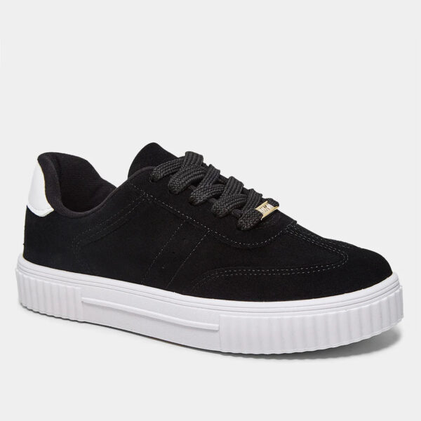 Tênis Vizzano Básico Casual Feminino – Preto - Imagem 2