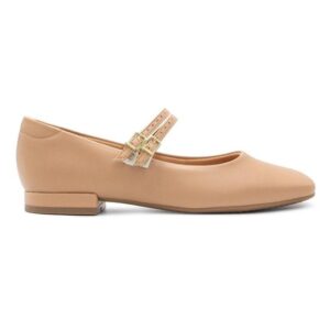 Sapatilha Vizzano Boneca Salto Baixo – Nude