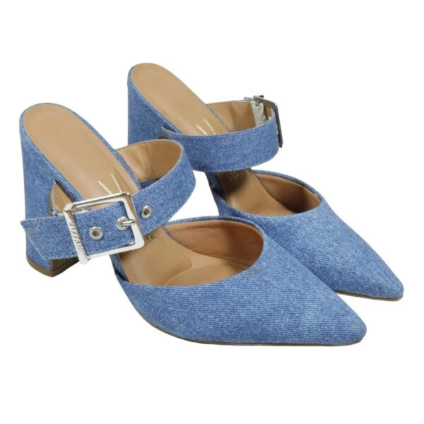 Tamanco Vizzano Salto Bloco Strass – Jeans - Imagem 3