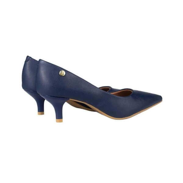 Sapato Scarpin Vizzano Bico Fino Pelica – Azul - Imagem 5