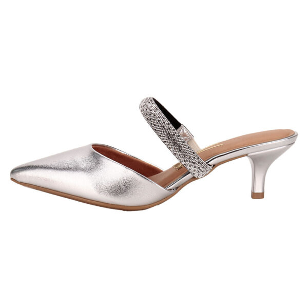 Sapato Feminino Mule Vizzano 1122886 PRATA 35 - Imagem 2