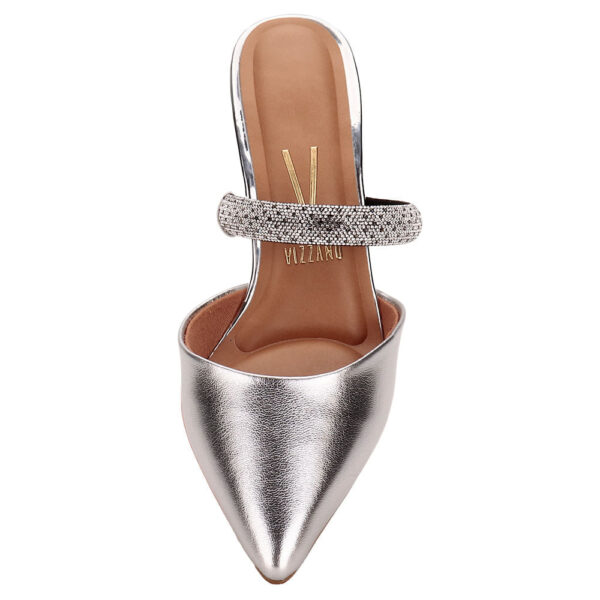 Sapato Feminino Mule Vizzano 1122886 PRATA 35 - Imagem 4