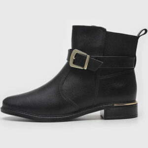 Bota Vizzano Fivela Cano Baixo Feminina